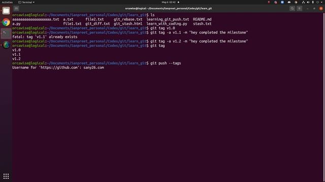 git tag | ersanpreet смотреть онлайн