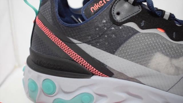 Nike React Element 87 Neptune Green Unboxing смотреть онлайн