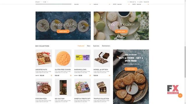 Sweet Shop Responsive OpenCart Template TMT Ryuunosuke Alex смотреть онлайн