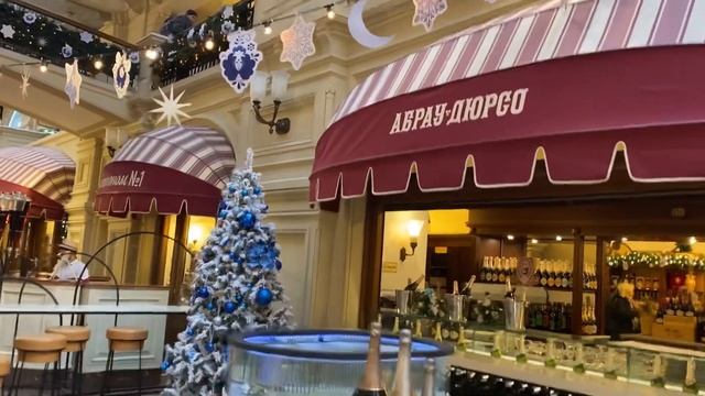 Москва. Новогодний ГУМ. Столовая 57. смотреть онлайн