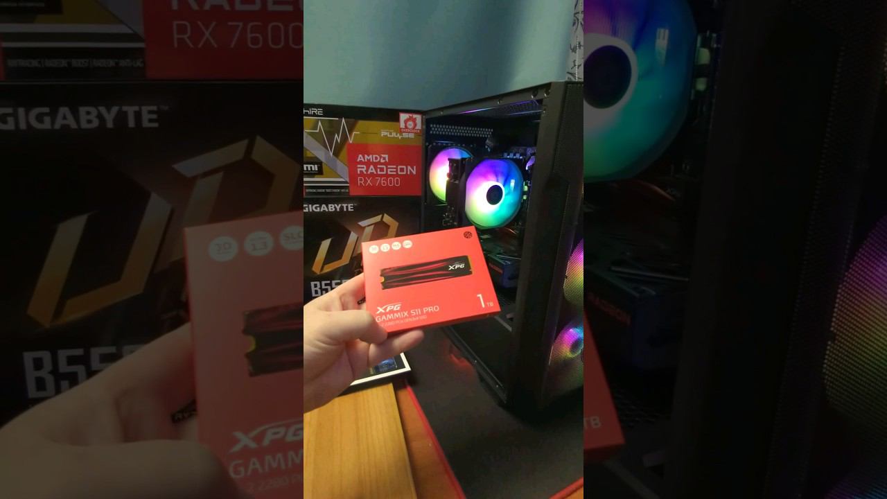 Топ за свои деньги НАРОДНЫЙ ПК Ryzen B550 Rx7600 #shorts смотреть онлайн