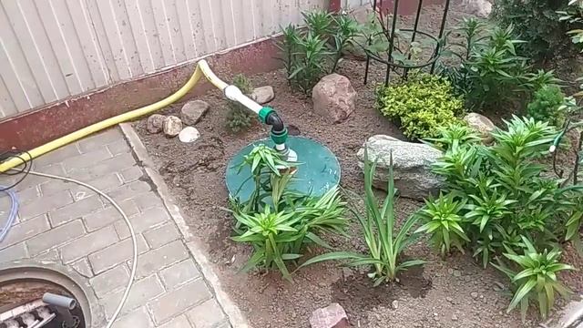 Решение проблемы канализации дома (очистная система из бетонных колец) смотреть онлайн