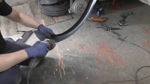 Ремонт гнилой арки. Замена ремвставки арки. Кузовной ремонт . Hyundai Getz