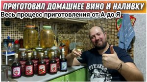 Как приготовить вкусную наливочку из вишни 21° и белое вино из концентрированного сока 14°