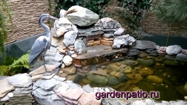 Гарденпатио водопад во дворе. gardenpatio.ru смотреть онлайн