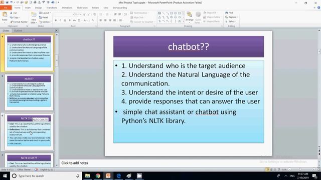 Mini project Ideas for Computer science | Chatbot using python смотреть онлайн
