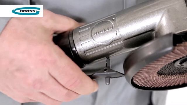 Угловая шлифовальная машина пневматическая G506, GROSS, арт. 57454 смотреть онлайн