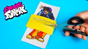 Волшебная Открытка с Фокусом из бумаги Уитти из Фрайден Найт Фанкин. Поделки из бумаги своими руками