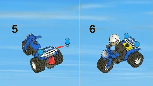 Инструкция по сборке lego Полицейская погоня 3648 смотреть онлайн