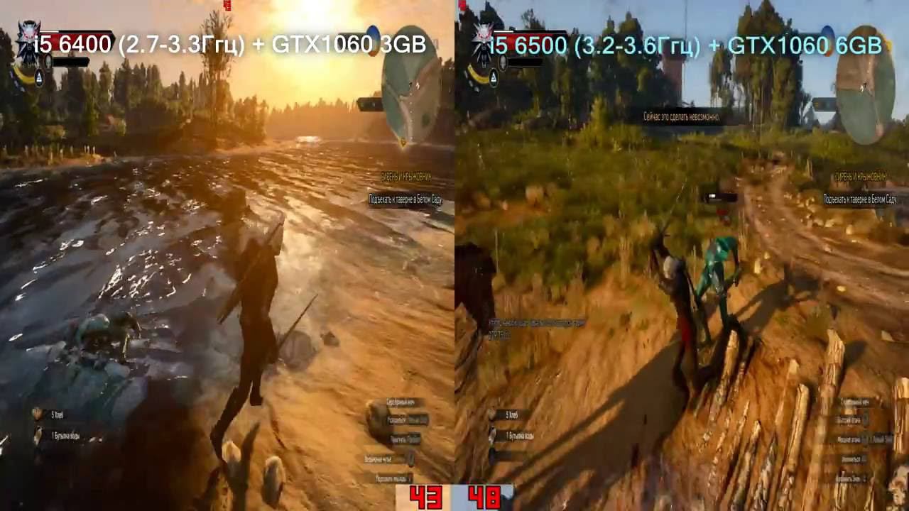 Zotac 1060 3gb + i5 6400 Сравнение Zotac 1060 6gb + i5 6500 в 3х играх (тест второй) смотреть онлайн