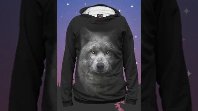 Мужские #худи из коллекции Волки #волки #волк #wolves #wolf смотреть онлайн