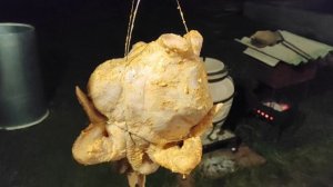 Готовим курицу и картофель в тандыре