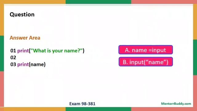 python on Input and print question 5 смотреть онлайн