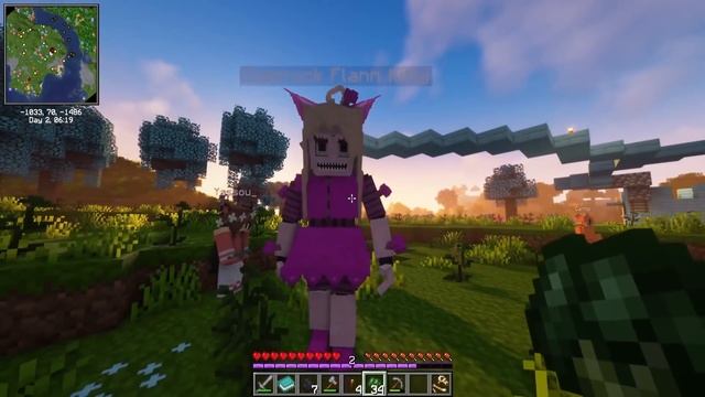 TON ANIMATRONIC de FNAF dans MINECRAFT ??!!⚙️ ( Minecraft Mod Fnaf FR ) #FlannyFnaf смотреть онлайн