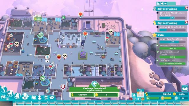 ? Surgical Success & Prosperity: Earning 3rd Star in Two Point Campus Medical School DLC! ? смотреть онлайн