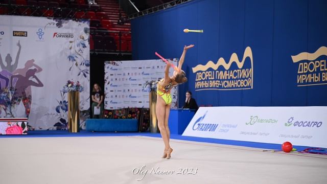 2023-02-16 Никольская Софья БУЛАВЫ (финал многоборья) смотреть онлайн