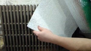 Как утеплить комнату теплоотражающим экраном под радиатор отопления