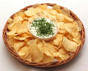 Чипсы в микроволновке (очень просто)