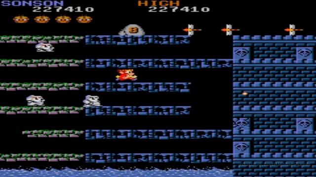 Son Son 1984 Capcom Mame Retro Arcade Games смотреть онлайн