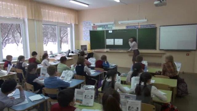 Урок математики в 4-ом классе по теме: "Деление суммы на число" - программа "Школа 21 век" смотреть онлайн