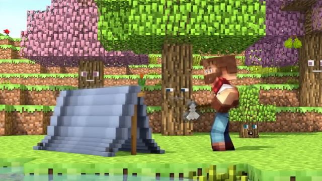 [Русский дубляж] Talking Blocks: Trees / Говорящие Блоки: Деревья