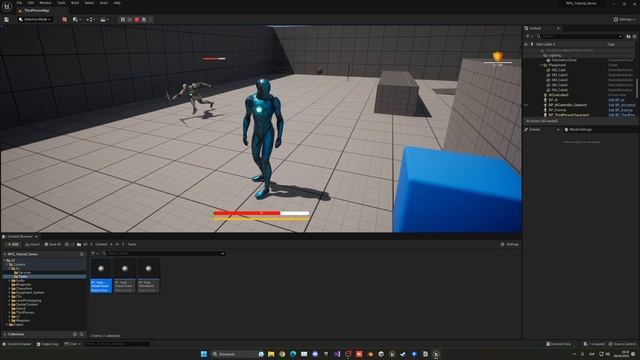Unreal Engine 5 RPG Tutorial Series - #23: AI Enemy Combo Attacks смотреть онлайн
