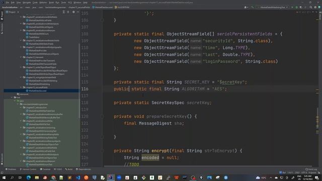 35 - Java Serialization - Protecting sensitive information using SHA1 - Code Demo 2 смотреть онлайн