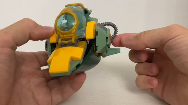 ПЕРЕДЕЛКА НАБОРА 71750 Водный Робот Ллойда LEGO NINJAGO +сборка смотреть онлайн