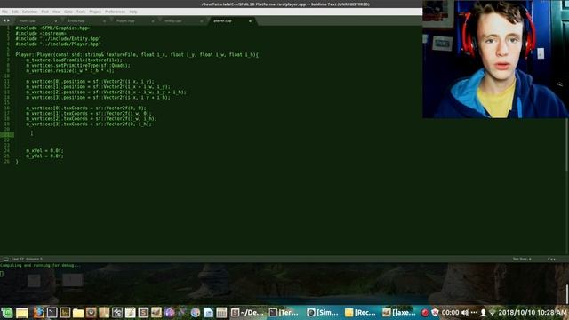C++ 2D Game Tutorial Beginners Part 28 | Calculating Player Size Unsigned Int смотреть онлайн