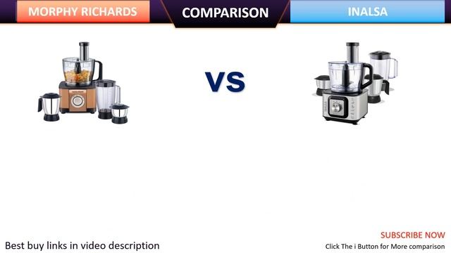 ✅ Morphy Richards Icon Superb 1000-Watt Food Processor Vs Inalsa INOX 1000 1000W Food Processor смотреть онлайн