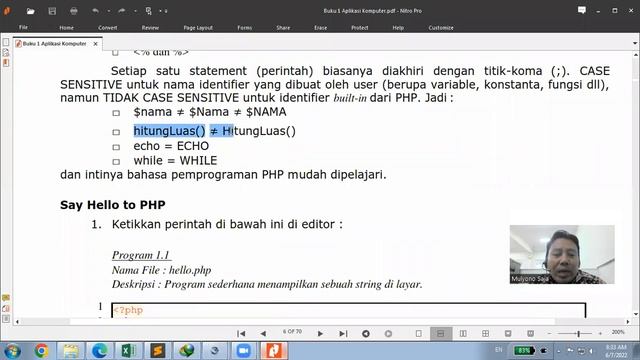 pengantar php смотреть онлайн