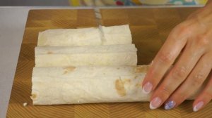 Закуска за 5 минут. Рулет из Лаваша с Творогом и Зеленью