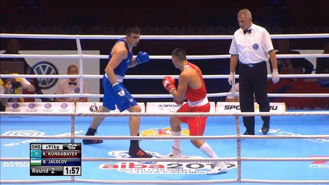 Finals (+91kg) KUNKABAYEV Kamshybek (KAZ) vs JALOLOV Bakhodir (UZB) World Ekaterinburg 2019 смотреть онлайн
