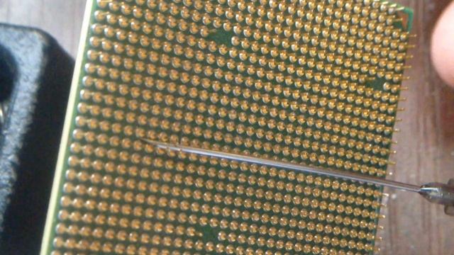 Выравнивание ножек процессора смотреть онлайн