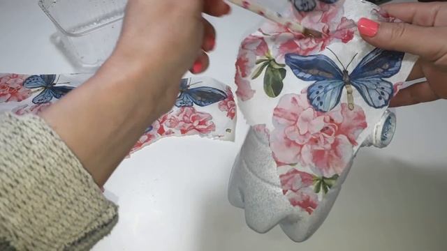 Идея из пластиковых бутылок для ванной/ Поделки из пластиковых бутылок. смотреть онлайн