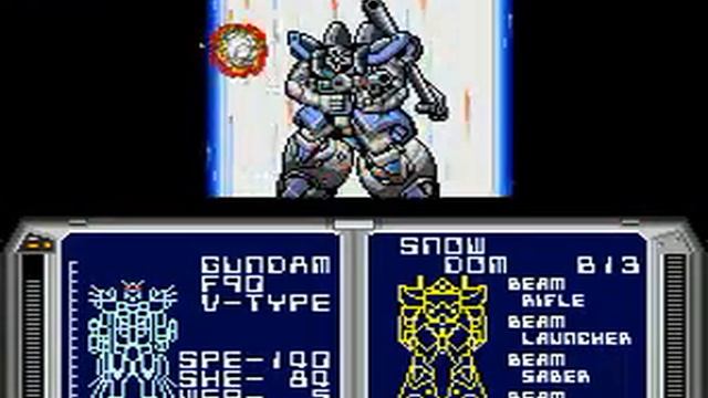 Kidou Senshi Gundam F91 Formula Senki SNES Longplay смотреть онлайн