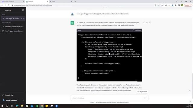 CHAR GPT Vs BARD ! AI TOOLS !! SALESFORCE AUTOMATION TOOLS !! GOPAL SALESFORCE ! смотреть онлайн