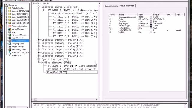 Лаб. Раб. 2 Звя'зок ПЛК-100(master) з ПР-200(slave) ч.1 смотреть онлайн