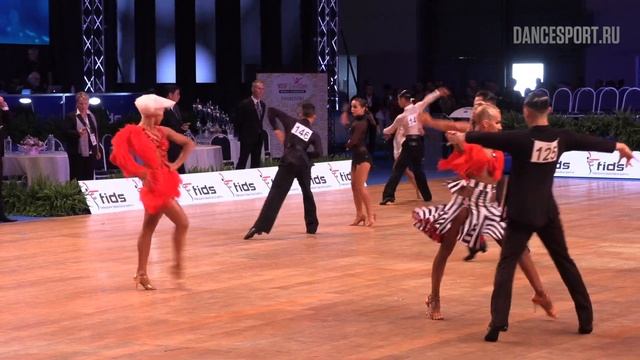 Vito Coppola - Oona Oinas ITA | Pasodoble | WDSF GrandSlam Latin - Rimini 2018 смотреть онлайн