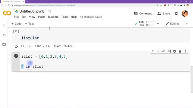 Lists and properties of lists in Python смотреть онлайн