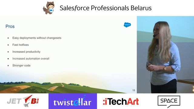 Salesforce Meetup #5 – Best Practices for Salesforce Cloud Collaboration, Анна Петрова смотреть онлайн
