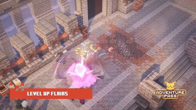 Minecraft Dungeons: Cloudy Climb Adventure Pass - Official Trailer смотреть онлайн