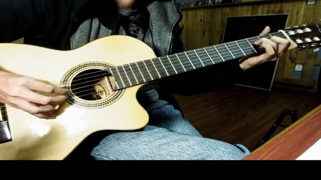 Palla Anders Visa - In Flames Acoustic Guitar solo cover смотреть онлайн