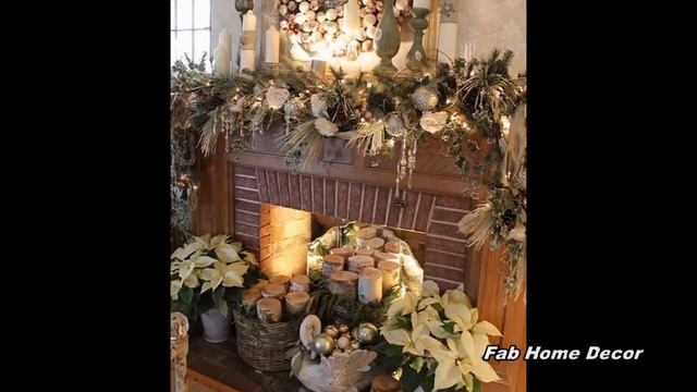 2017 Christmas Mantel Decorations 5 смотреть онлайн