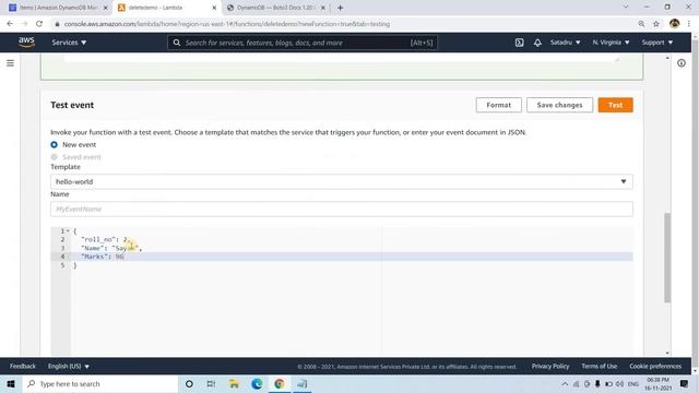 Deleting Data from a DynamoDB Table using AWS Lambda смотреть онлайн