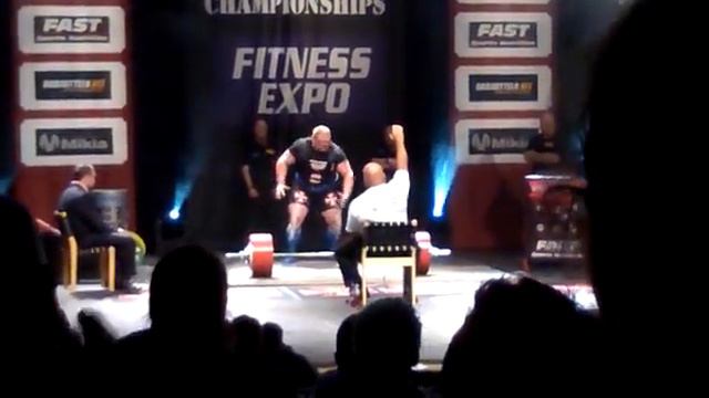 World Record Deadlift Raw Benedict Magnusson 442.5 kg смотреть онлайн