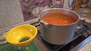 Домашний, густой, на зиму. Томатный сок.