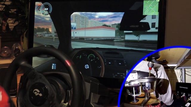 Volvo XC90 - City Car Driving (crazy illegal Street Racing driver), 1.3.1 HD 1080p 2014 смотреть онлайн