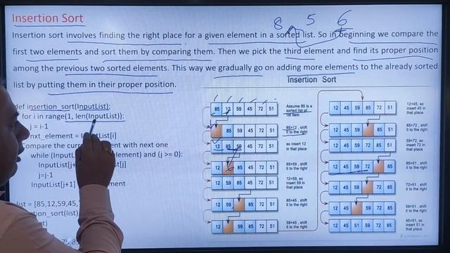 Linear List, Sorting in Python Part-3 (XI-XII) смотреть онлайн