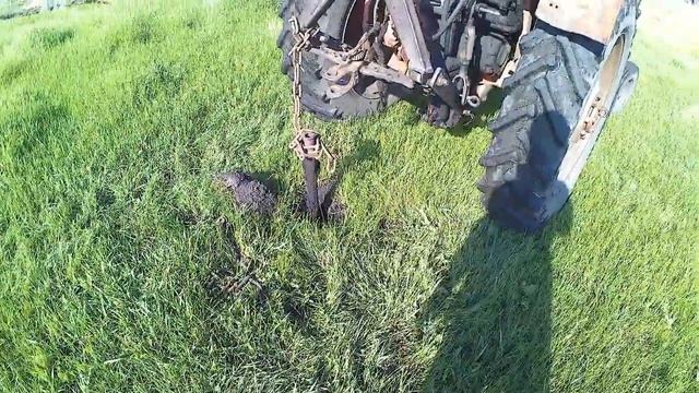 Трактор на копе не заменим! Необычный способ добычи металла. смотреть онлайн